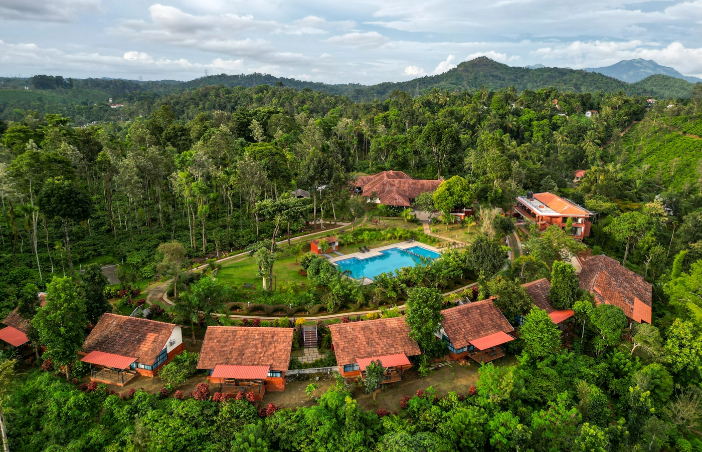 Wayanad Resort Premium Cottage Exterior View