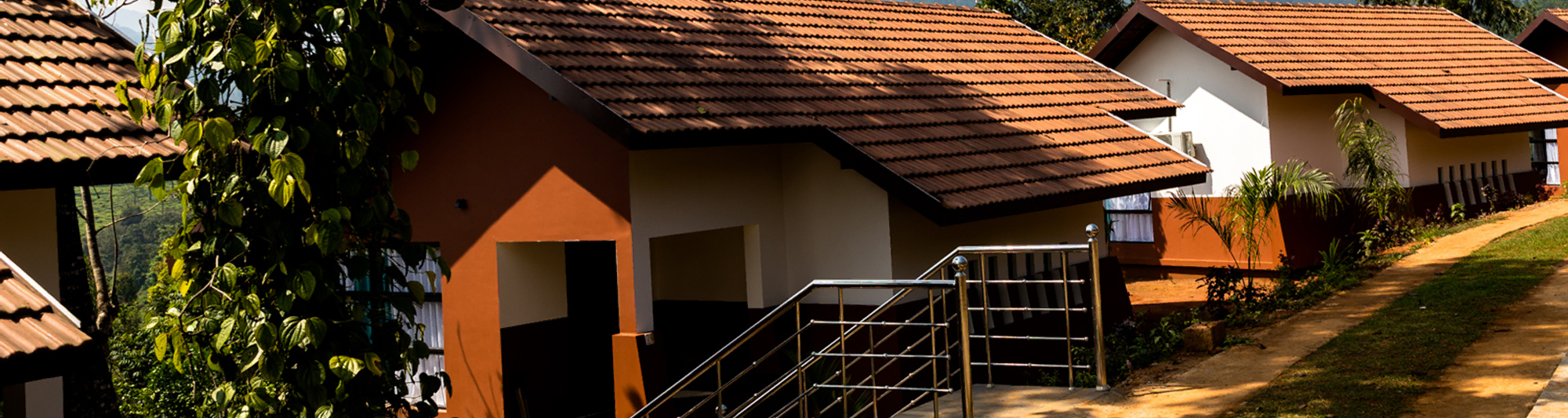 Beautiful nature view from Pranavam Resort, Wayanad