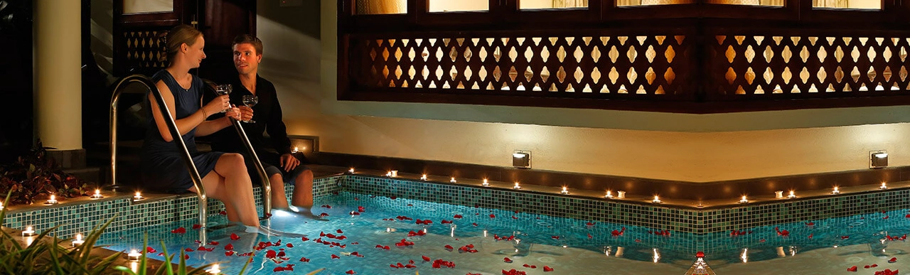 Relaxing spa treatment at Pranavam Resort in Wayanad